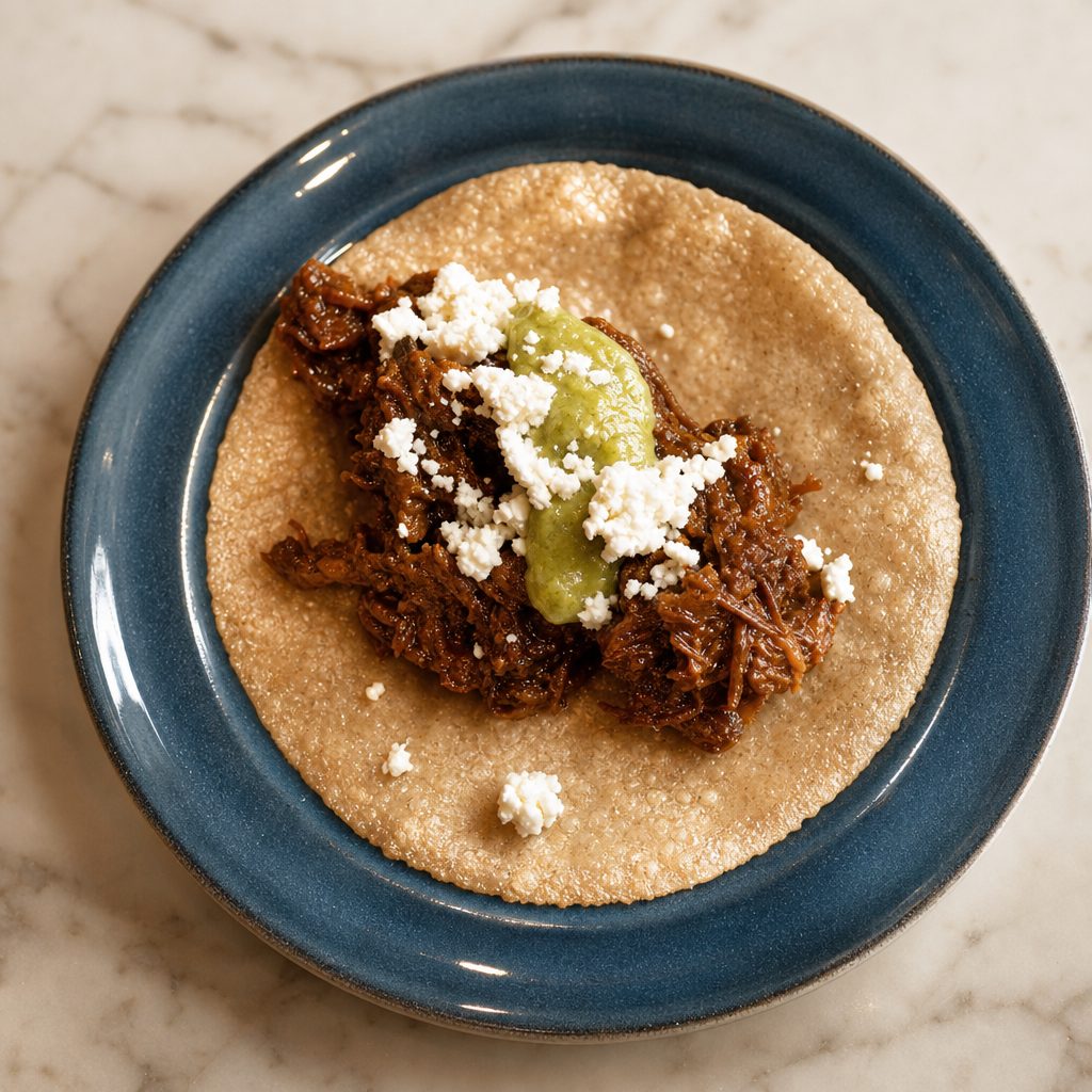 Tacos de Barbacoa.